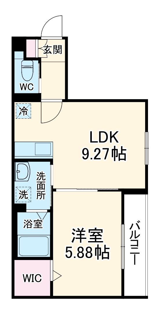 ルレーブ南流山の間取り