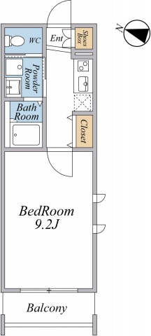 フォレストCKⅡの間取り