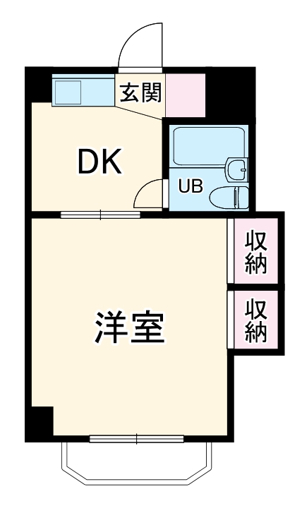 カーサタカミ覚王山の間取り