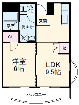 グリーンプラザ御園Ⅲの間取り