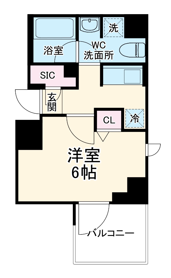 SHOKEN Residence横浜鶴見IVの間取り