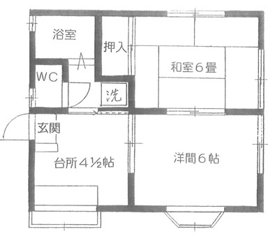 森田コーポの間取り