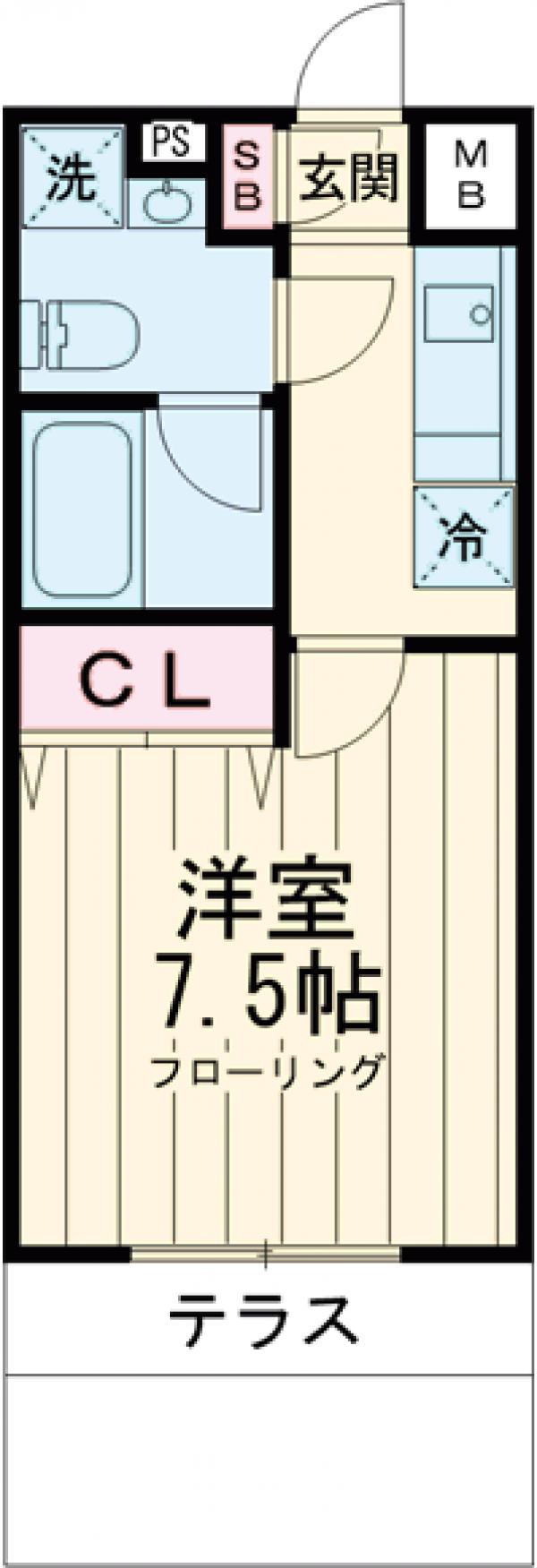 エフ・デビューの間取り