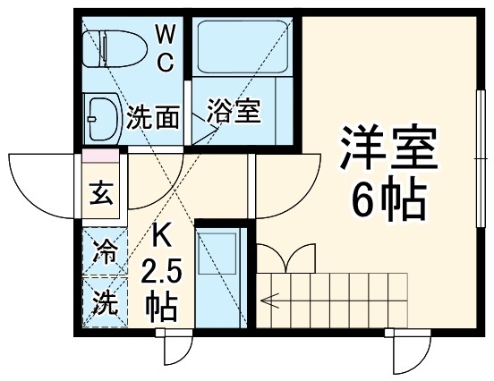 キトラハイム杉田の間取り