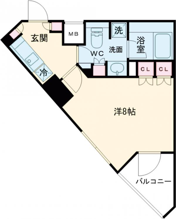 ザ・パークハビオ中野富士見町ガーデンの間取り