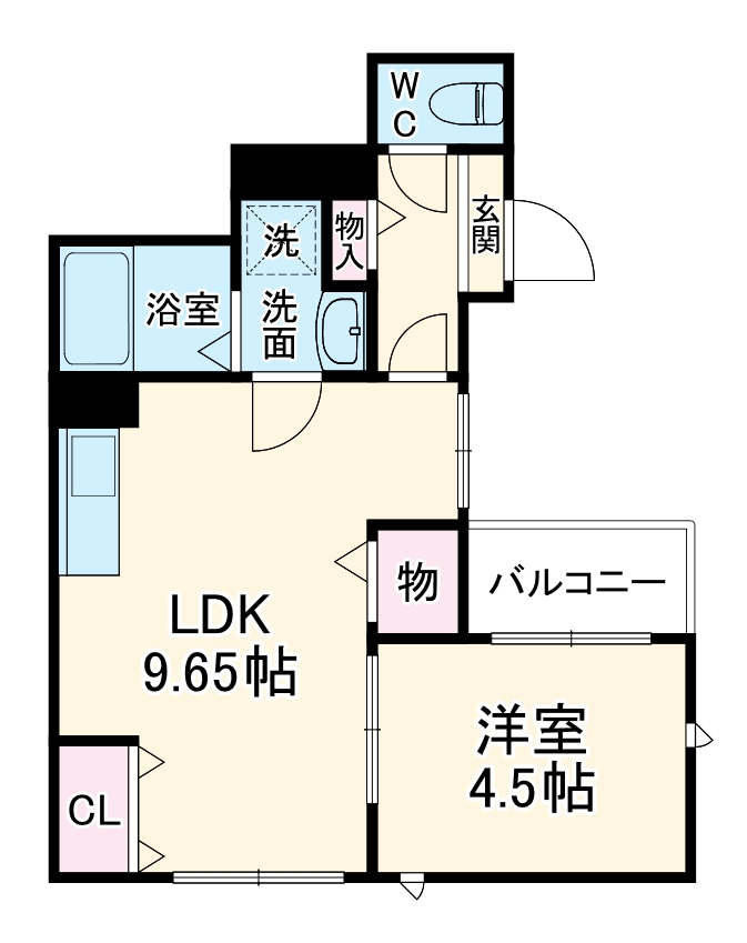 HGS KASHIMAの間取り