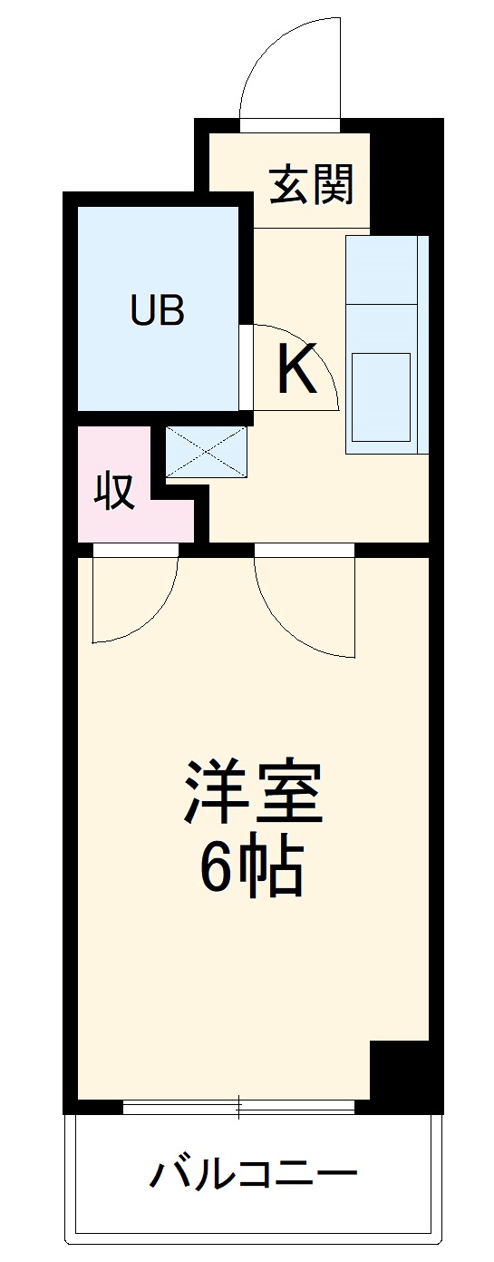 ユーワハイツの間取り