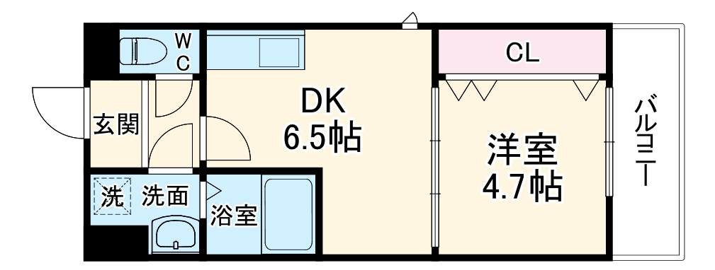 HGS KASHIMAの間取り