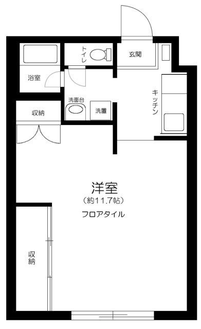 南赤羽グリーンハイツの間取り