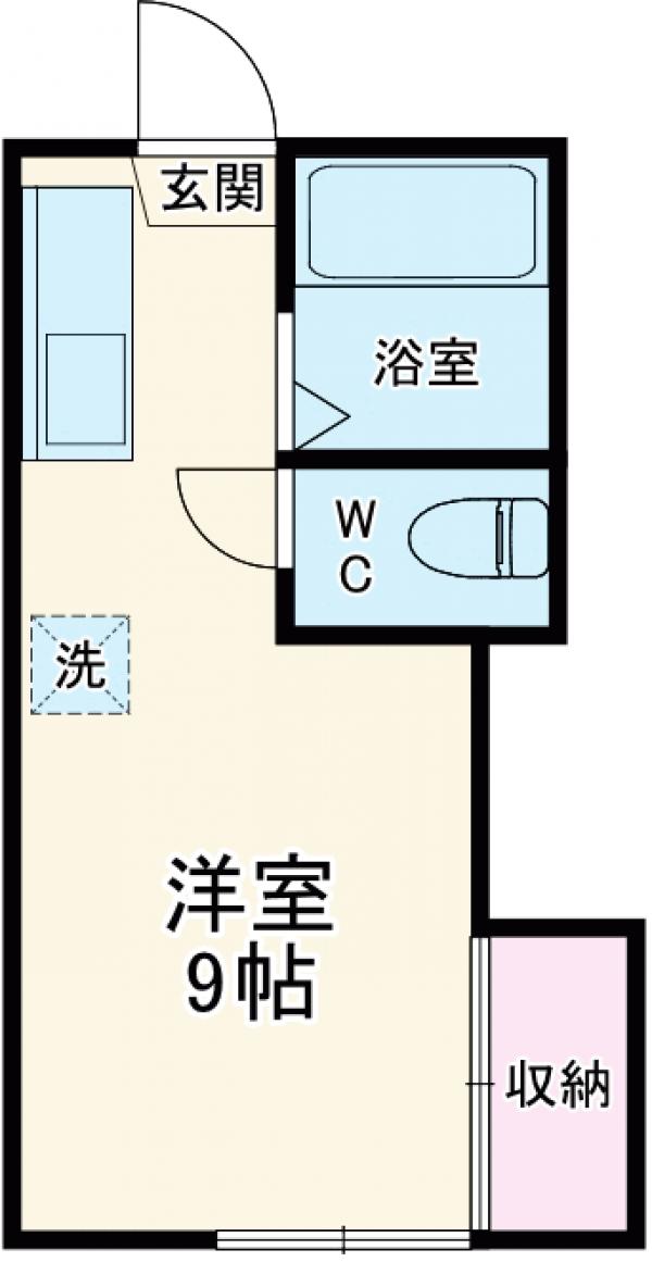 臼田ハイツⅢの間取り