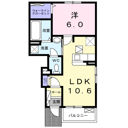 ラプスⅡの間取り