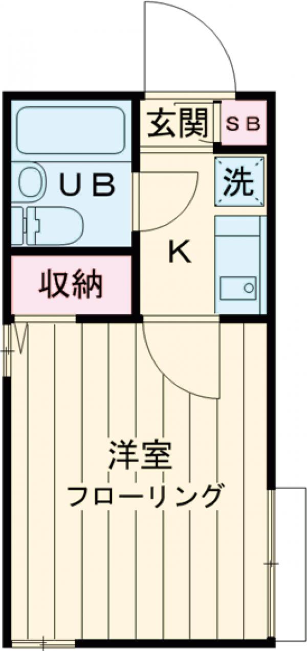 エスポワール荻窪の間取り