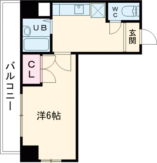 マンション花房の間取り
