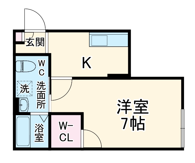 ラフィーナー海老名の間取り