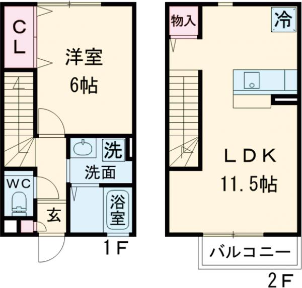 ルメルシェの間取り