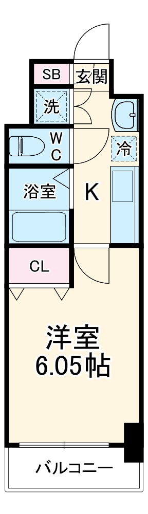 CHEZ・MOI・HIROSEの間取り