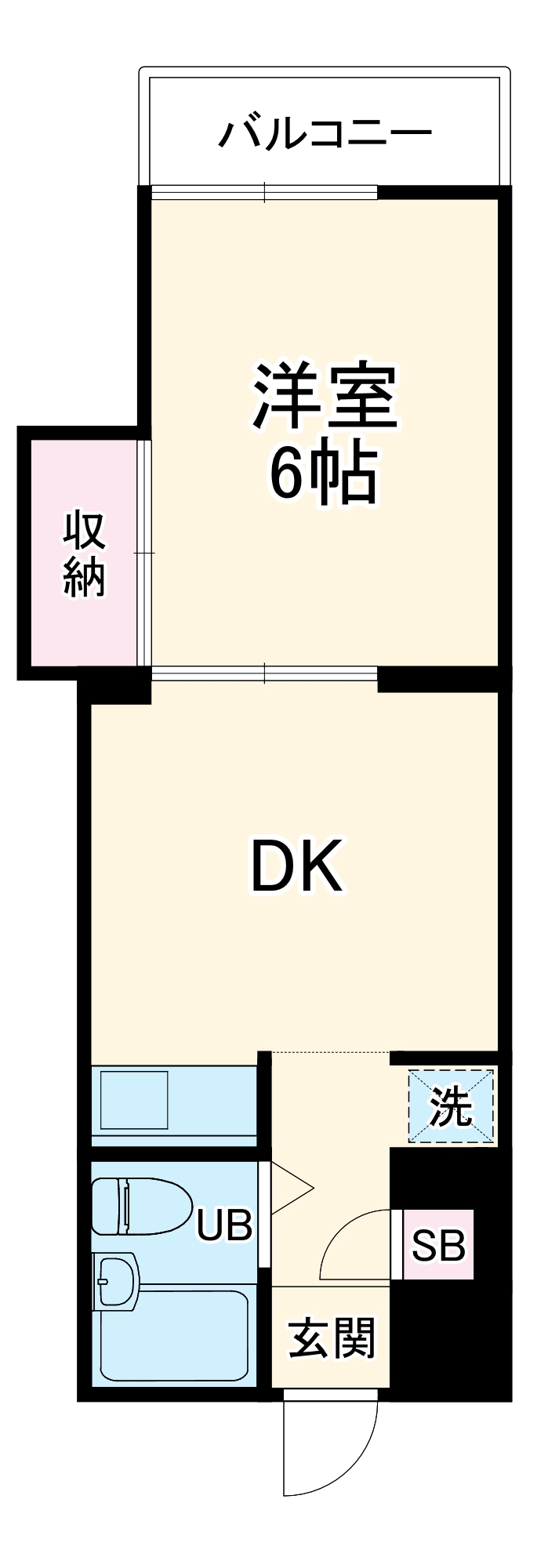 小川第1マンションの間取り
