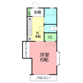 すみれ野舘Ⅰ・Ⅱの間取り