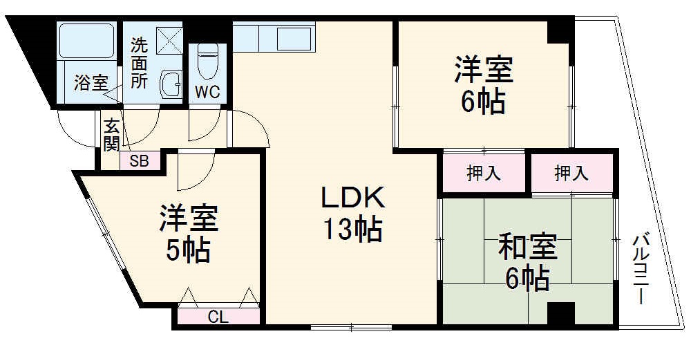 ハイエスト・桂の間取り