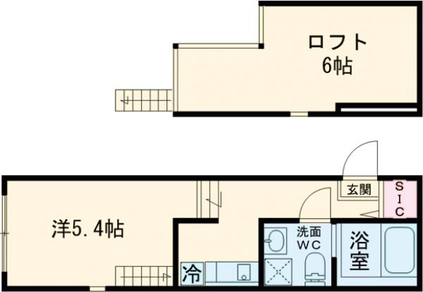 ハーモニーテラス金町Ⅴの間取り