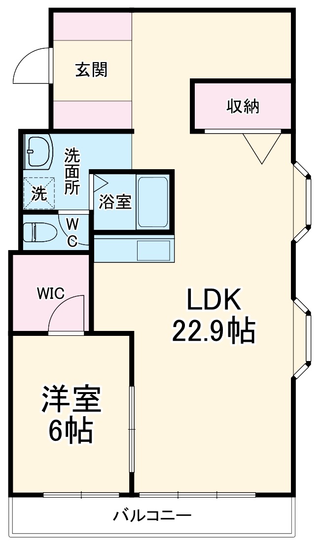 シュロス鵜の森の間取り