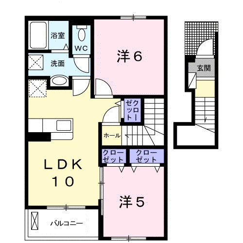 アルバ ビエントの間取り