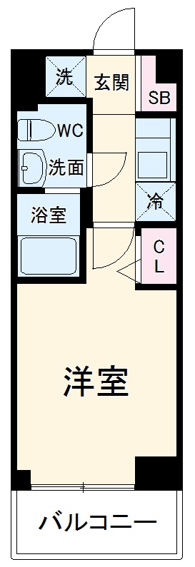 ドゥーエ新川崎の間取り