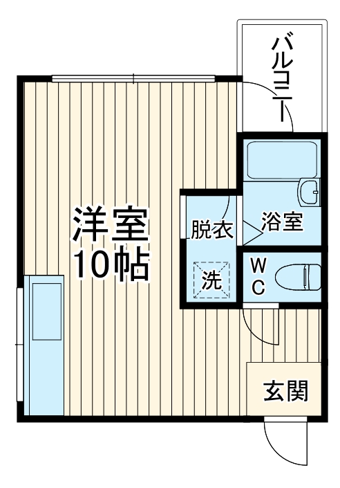 土山マンションの間取り