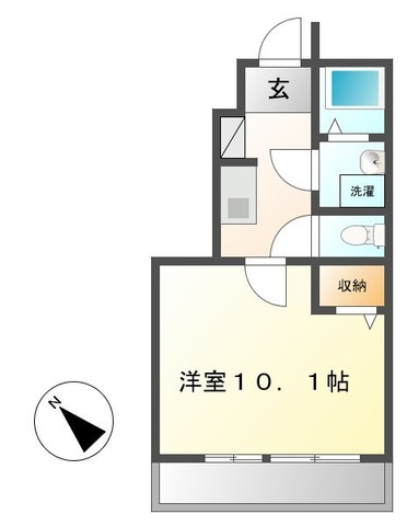 コモド ピノ Ⅳの間取り