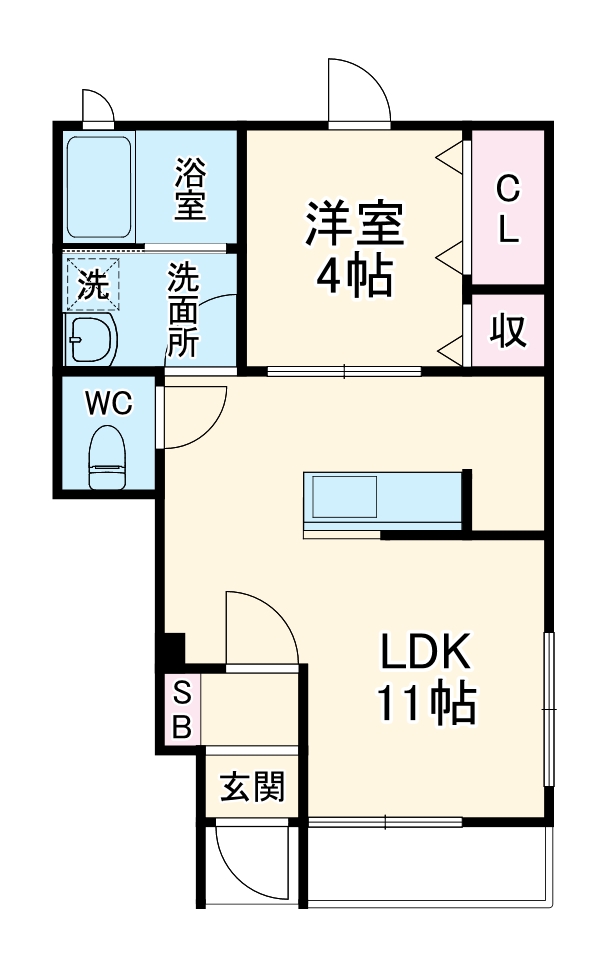 グレイスKの間取り
