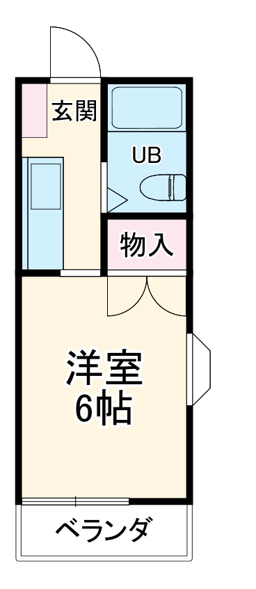 柏井第3元気ハイツの間取り