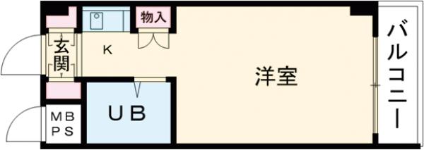 マドレーヌ子安町の間取り