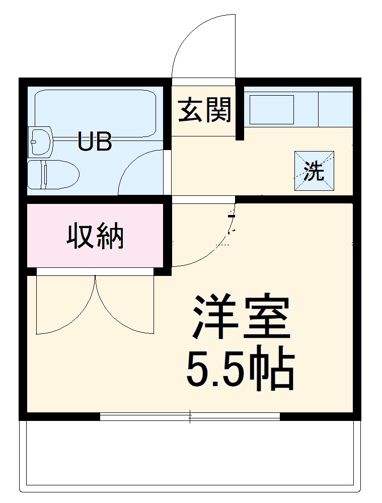 メゾン・ド・ラメール宮前Ⅰの間取り