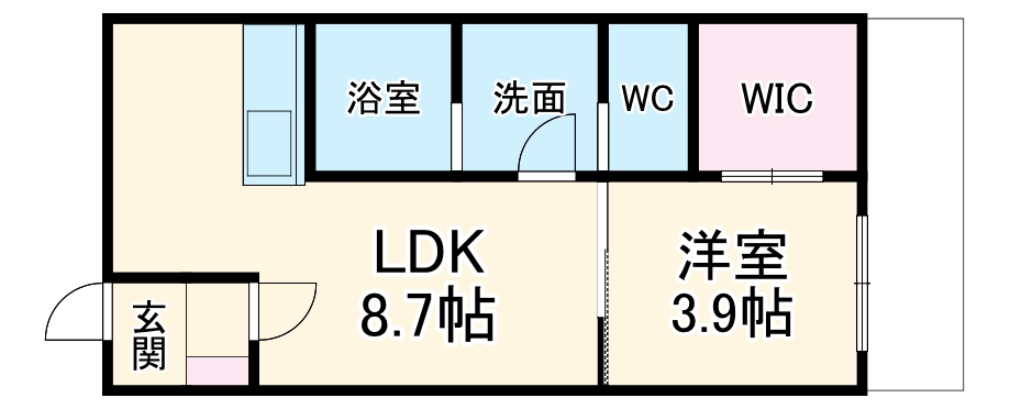 Nike城東関目の間取り