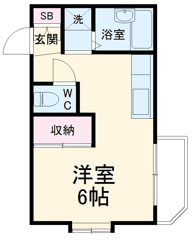 グランデージ第2武里の間取り