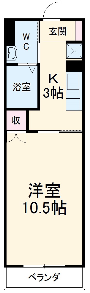 confor鴨宮の間取り