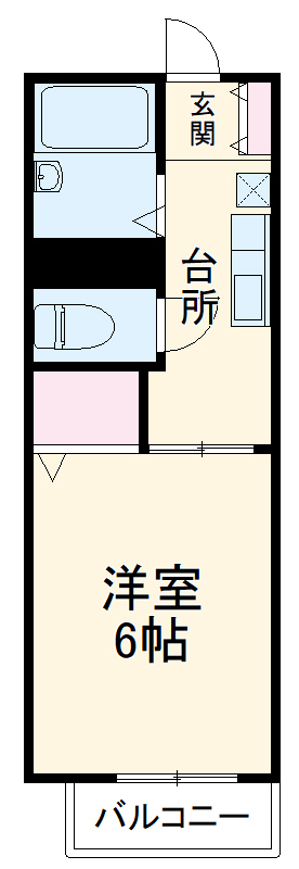 ハイツブランジェA棟の間取り