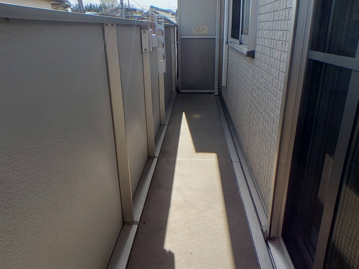 12/26 バルコニー