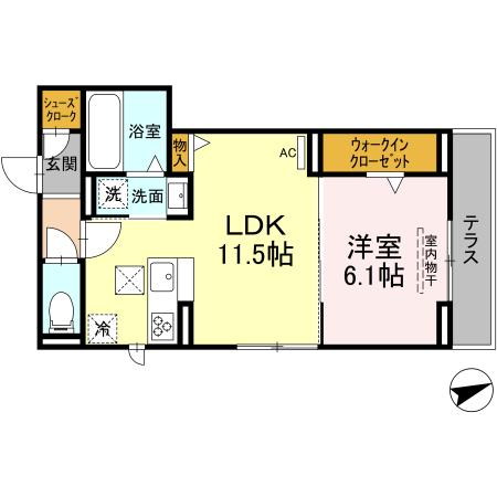 セイムハーツの間取り