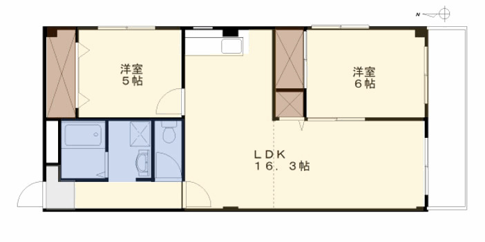 セキレーションの間取り