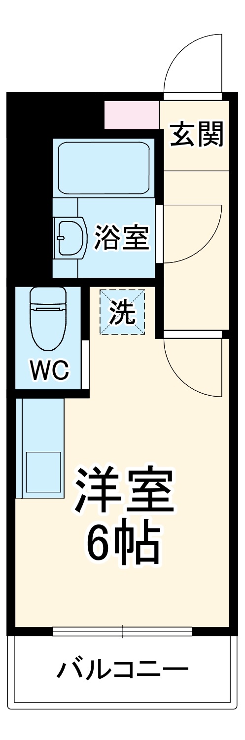 ワコーレエレガンス鶴巻温泉第一の間取り