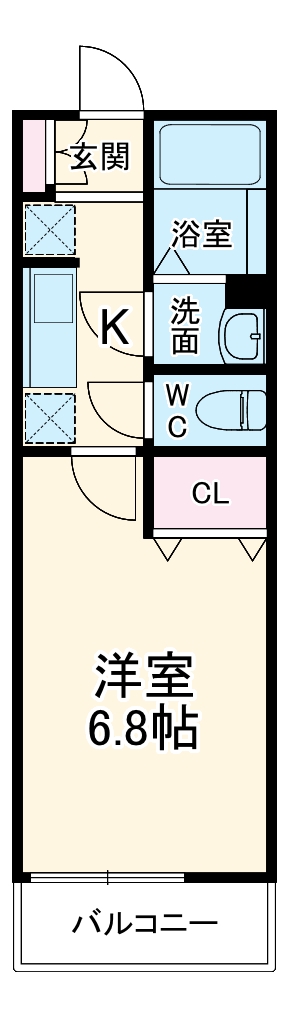 SパレスⅤの間取り
