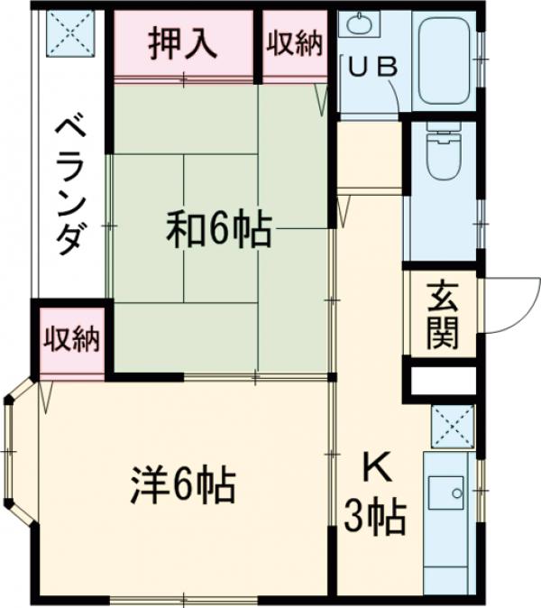 グリーンテラスイーストの間取り
