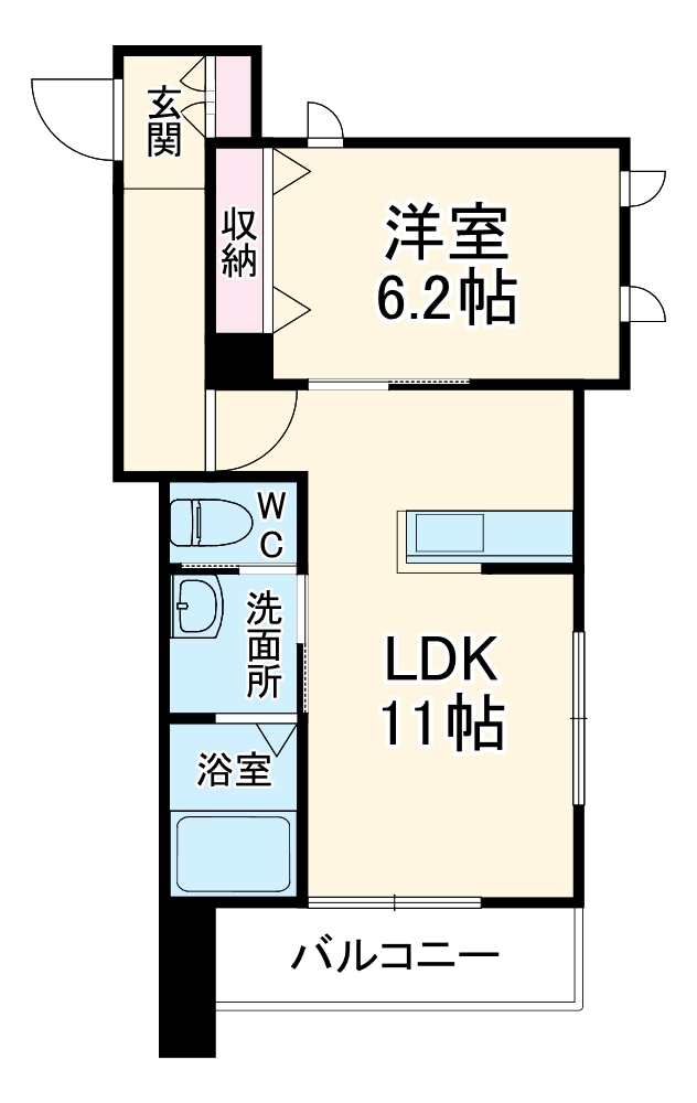 プランドールの間取り