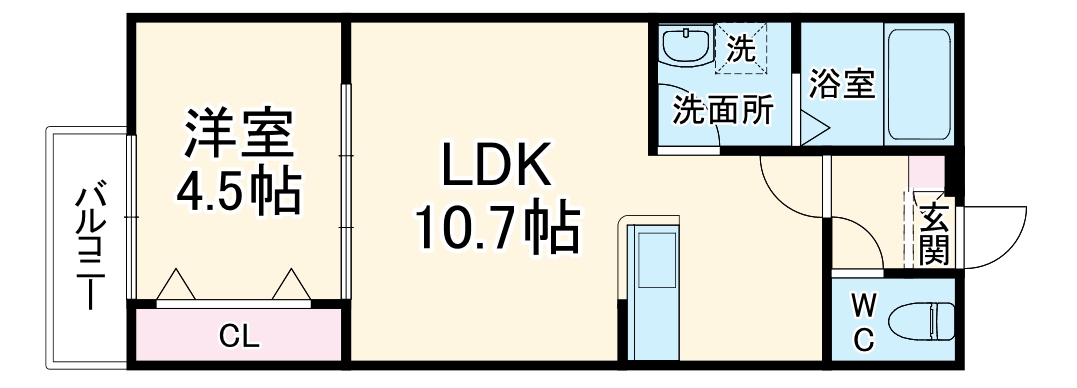 LECOCON岩倉の間取り