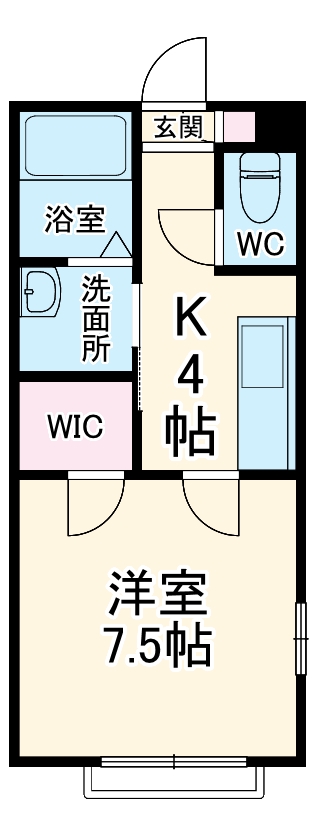 ステーラ相模原の間取り