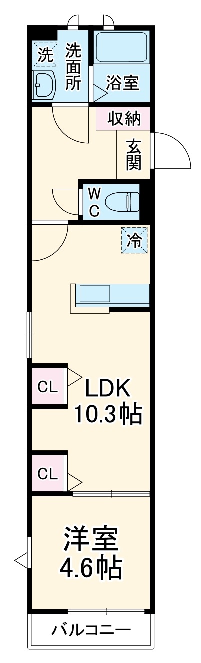 umex千葉の間取り