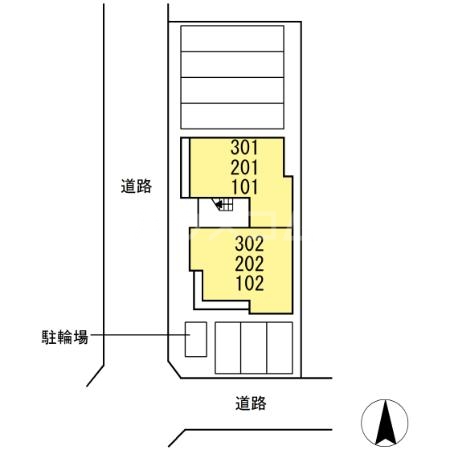 13/22 駐車場