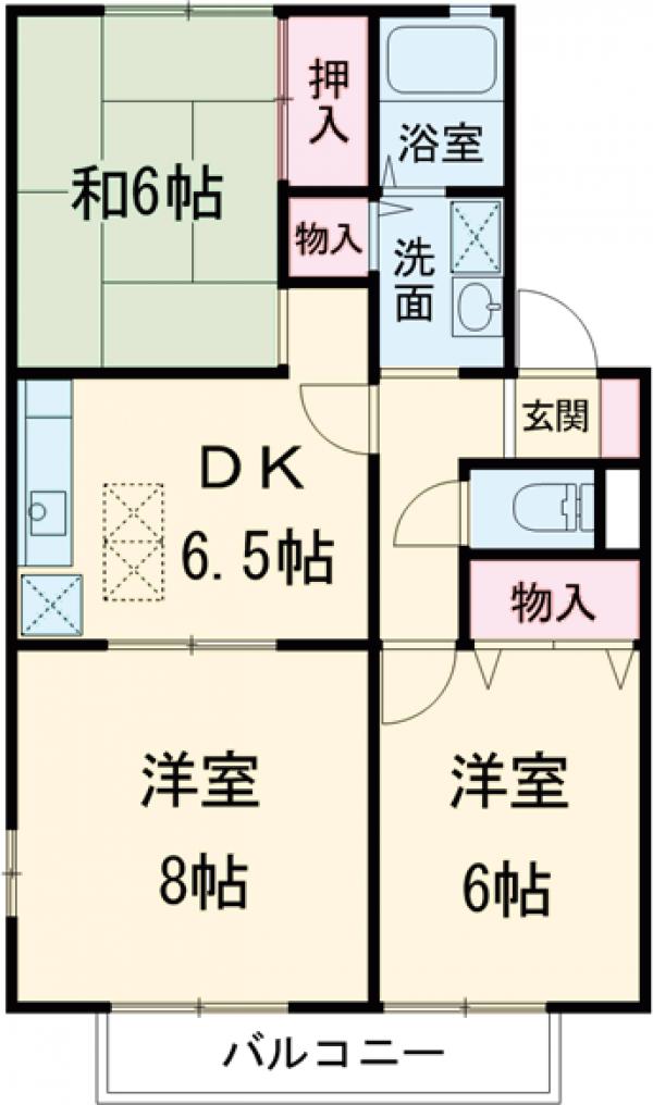 ヴェルドミールの間取り