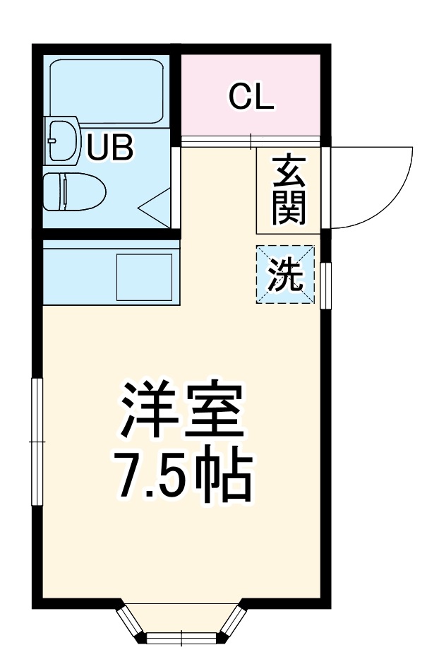 Eclair tokaiの間取り